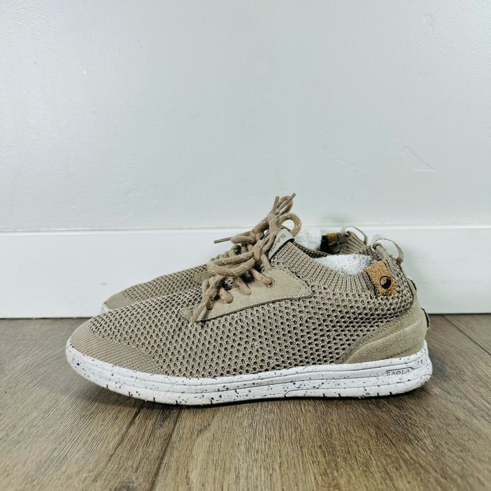 Saola Mindo Toupe cork insert sneaker women’s shoes size 7